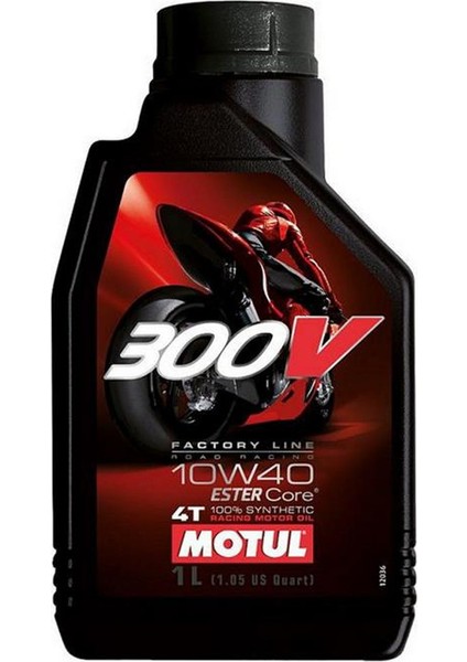 Motor Yağı Motul 300V 10W40 4T 1Lt