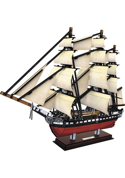 Cubic Fun 3D Puzzle 193 Parça Uss Constitution Gemisi