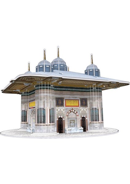 3D Puzzle 73 Parça III. Ahmet Çeşmesi 24x 24x20 C229h