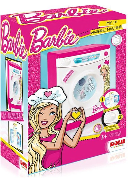 Barbie Ev Gereçleri Büyük Boy Çamaşır Makinesi