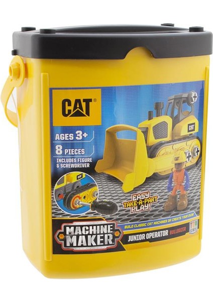 Küçük Operatör Sök Tak Araçlar Bulldozer İş Makinesi