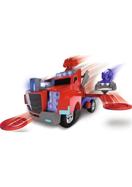 Simba Transformers Optimus Prime Battle Truck Sesli Disk Atan Araç