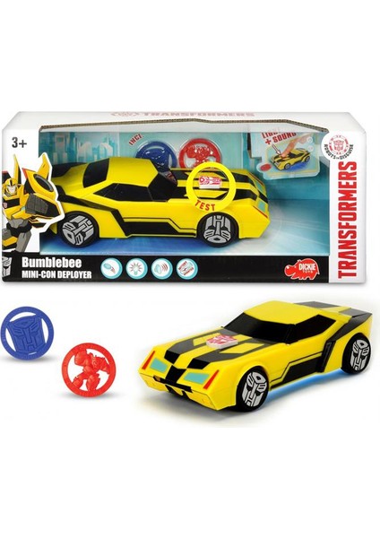 Simba Transformers Mini-Con Deployer Bumblebee Sesli Disk Atan Araç