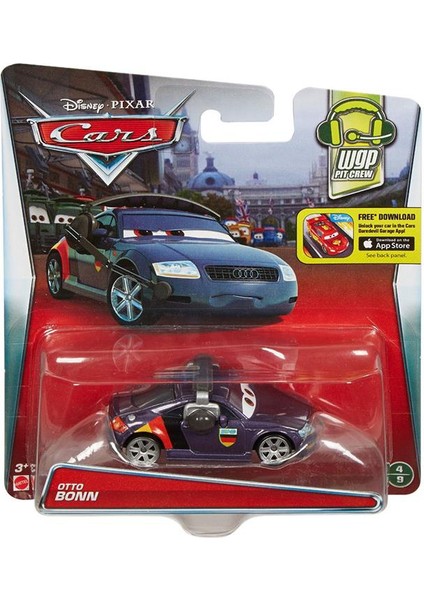 Cars 2 Tekli Karakter Araçlar Otto Bonn