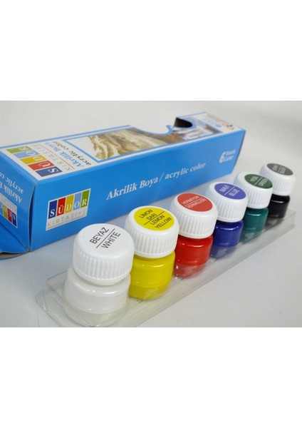 Akrılık Boya Set 6X15 Ml Sd121