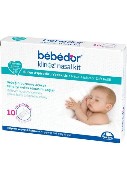 Klinoz Burun Aspiratörü Yedek Uç