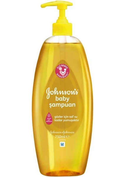 Johnsons Baby Şampuan 750 Ml - Göz Yakmayan Bebek Şampuanı