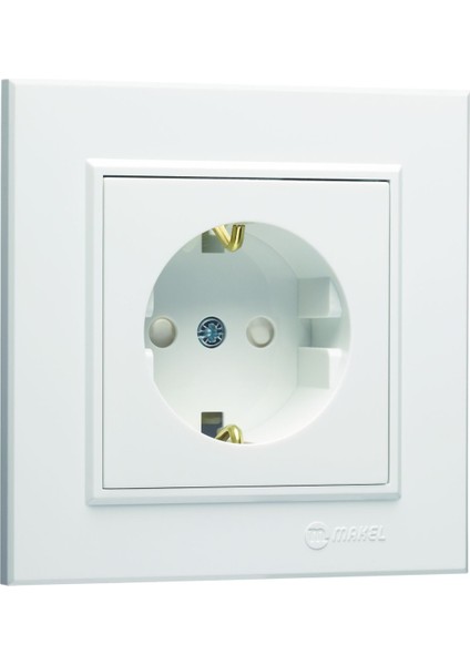 Karea Çocuk Korumalı Topraklı Priz Makel