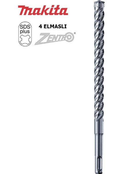 Nemesis SDS Plus Matkap Ucu 15x160 mm