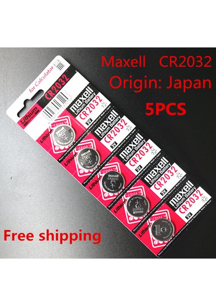Orjinal Pil Para Model 3V 2032 (5adet)