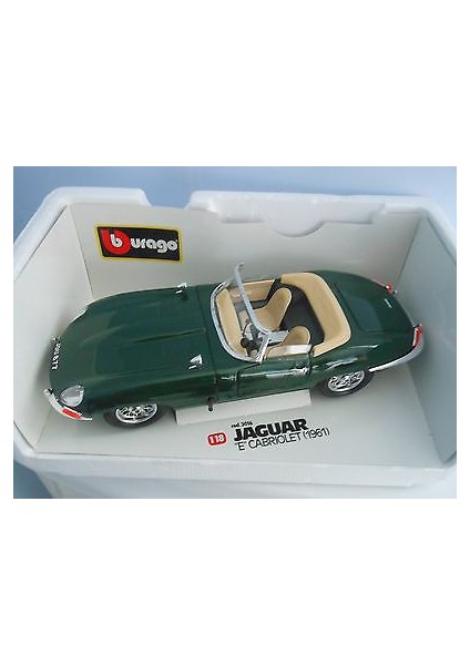 Burago Jaguar E Cabriolet 1961