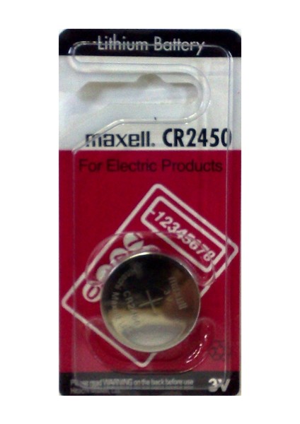 Cr2450 Pil 1Li Blister