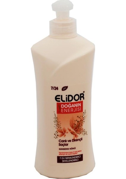 7/24 Saç Bakım Kremi Canlı Ve Dirençli Saçlar 300 ml