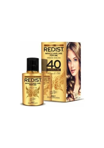 40 Bitkili Saç Parfümü 50Ml