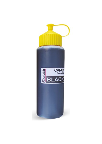 Canon G1400 - G2400 - G3400- Gı 490 Yazıcılar İçin Uyumlu 500 Ml Siyah Mürekkep