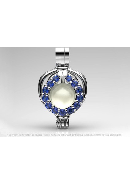 Katre Safir Kolye Seti