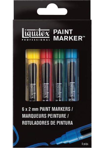 Paint Marker Fine 6 Set