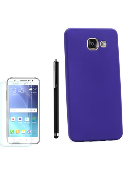 Samsung Galaxy A7 2016 Kılıf Premier Silikon Kapak +Kalem + Cam