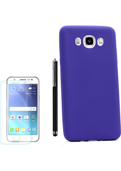 Samsung Galaxy J7 2016 Kılıf Premier Silikon Arka Kapak +Kalem +Cam