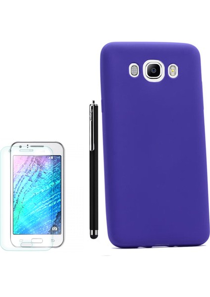 Samsung Galaxy J5 2016 Kılıf Premier Silikon Yumuşak Arka Kapak +Kalem + Cam