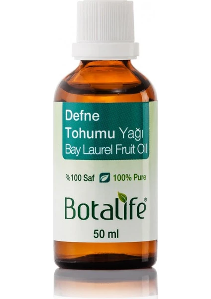 %100 Saf Doğal(Tehnel) Defne Tohumu Yağı(laurus nobilis fruit oil) 50 ml