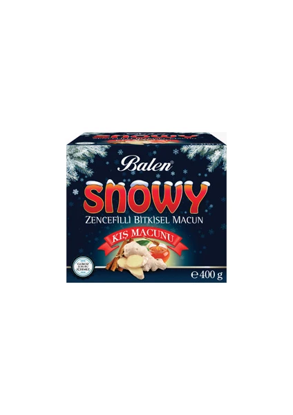 Snowy Zencefilli Bitkisel Macun 400 gr