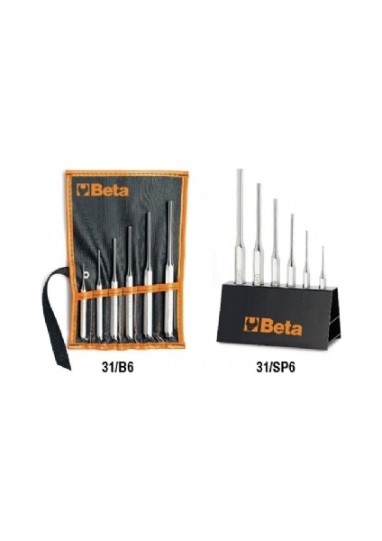 Beta Tools 31/Sp6 Pim Zımba Tk.6`Lı