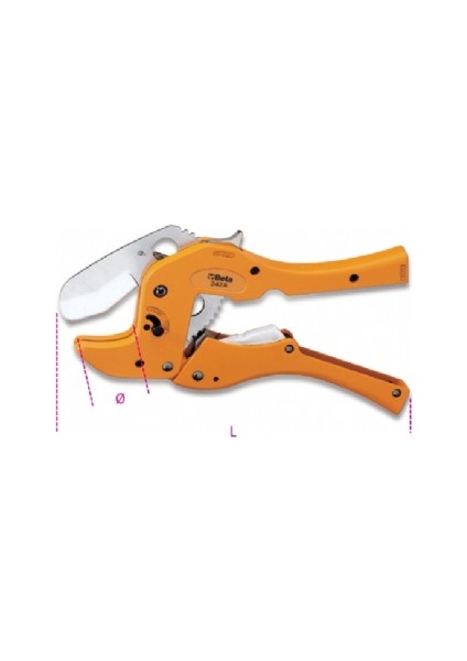 342 A Plastık Boru Kesıcı 50 Mm.
