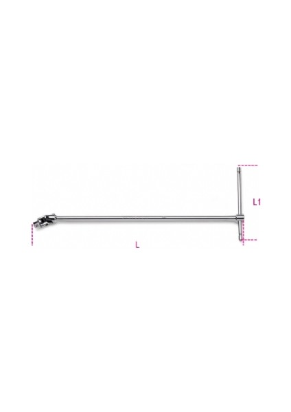 900/40 Uzun Mafsal Kol 1/4"