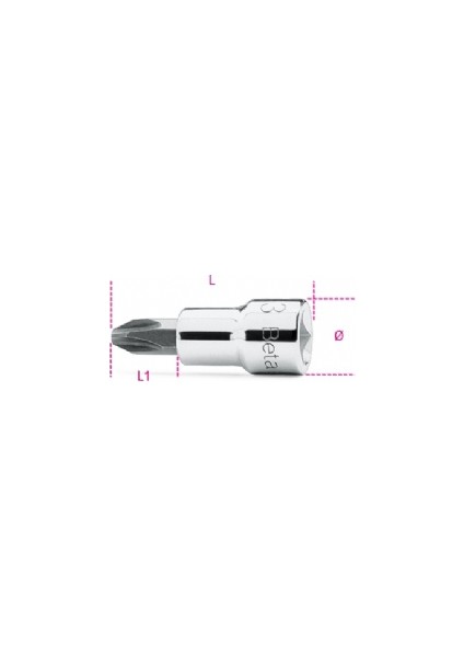 910 Ph3 Lokma Yıldız Tornavida 3/8"
