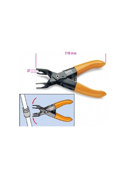 1482-10 Plıers For Fuel Pıpes