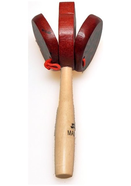 Jb148C Kastanyet (Kedi Desenli) 14.Cm