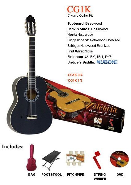 Cg1Kbk Klasik Gitar Seti