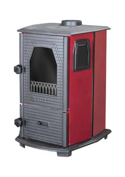 5115 Köşeli Şömine Soba