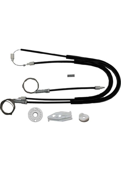 Peugeot 206 CC 2002-2008 Sağ Ön Cam Kriko Tamir Seti