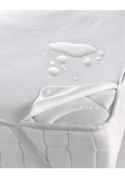 Sıvı Geçirmez Alez Tek Kişilik Polyester/Pamuk Alez