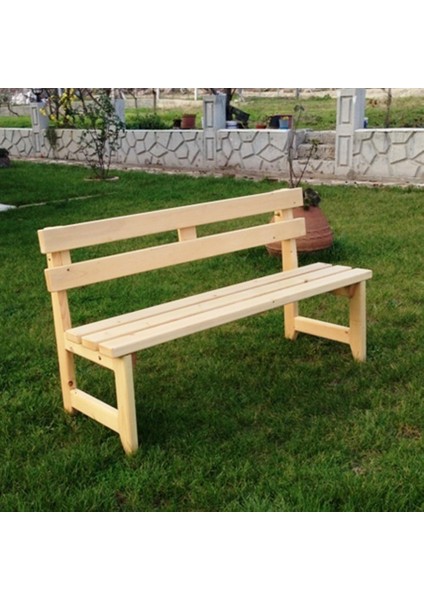 Ahşap Bank Naturel
