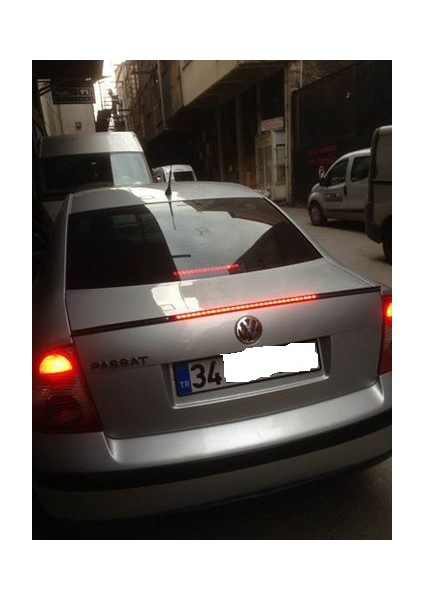 Işıklı Spoiler Led Krom Çıta Üniversal Her Araca Uygun