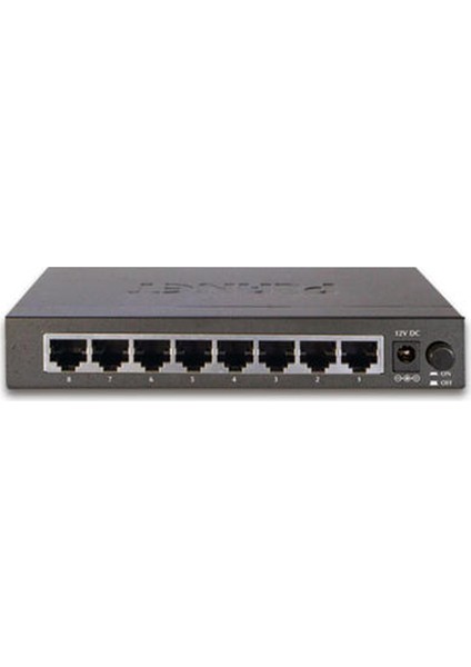 8 Port Pl-Fsd-803 10/100Mbps Fast Ethernet Switch (Metal)
