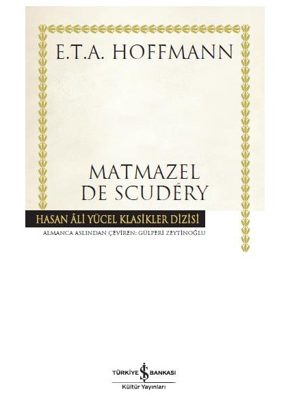 Matmazel De Scudery (Ciltli) - Ernst Theodor Amadeus Hoffmann