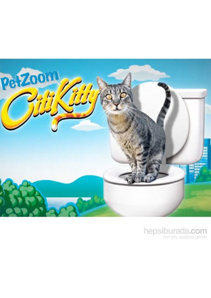 Pet Zoom Citi Kitty Kedi Tuvaleti