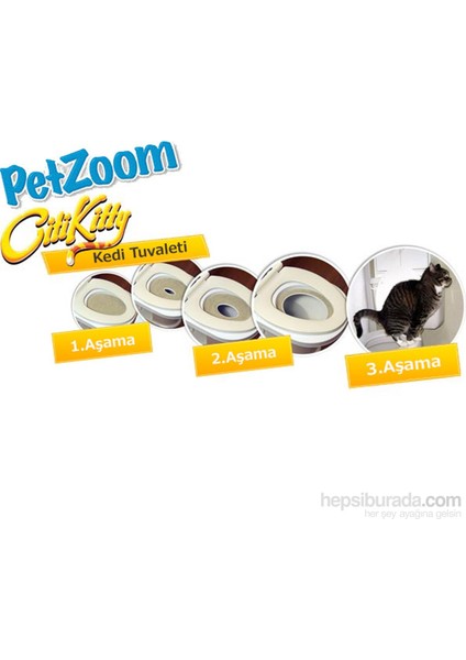 Pet Zoom Citi Kitty Kedi Tuvaleti