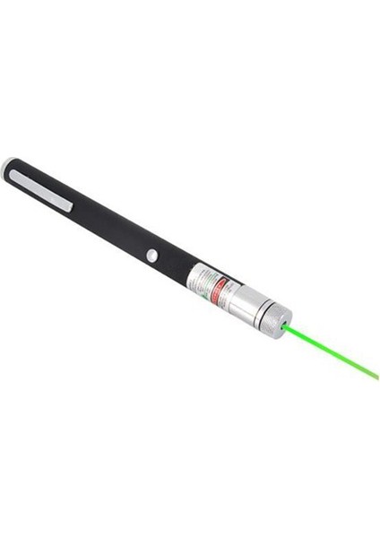 100 MW Tek Başlıklı Yeşil Lazer Pointer