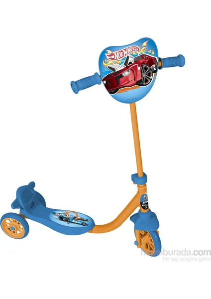 Hot Wheels Silikon Tekerli Frenli Scooter