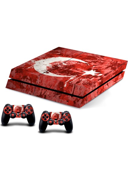 Ps4 Türk Bayrağı Sticker Seti