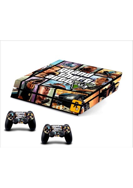 Ps4 Gta Sticker Seti