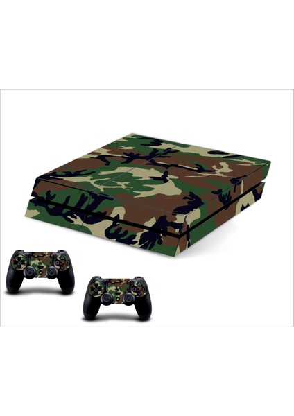 Ps4 Kamuflaj Sticker Seti