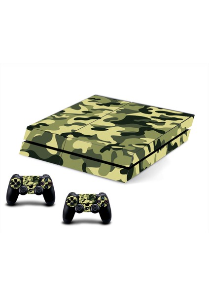 Ps4 Kamuflaj Sticker Seti
