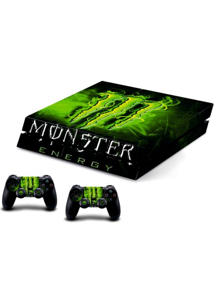 PS4 Fat Monster Sticker Seti
