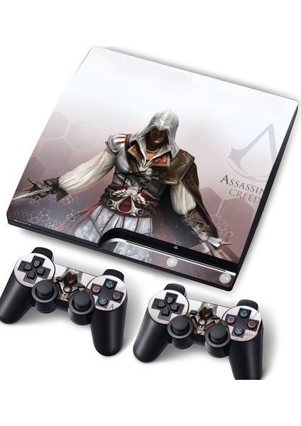 Stickermarket Ps3 Slim Assasinn Creed Sticker Seti